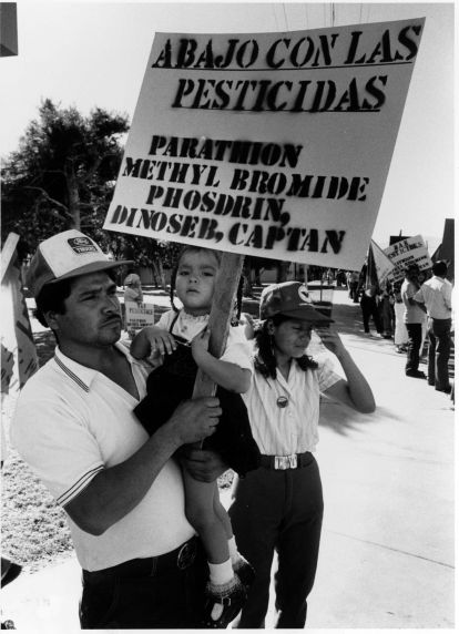 (3649) Demonstration, pesticides, Indio, California demonstrate (3649) Demonstration, pesticides, Indio, California demonstrate